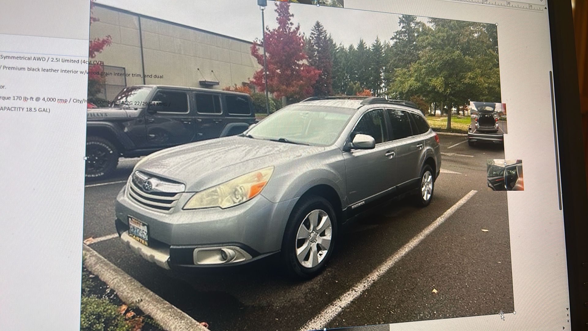 2011 Subaru Outback