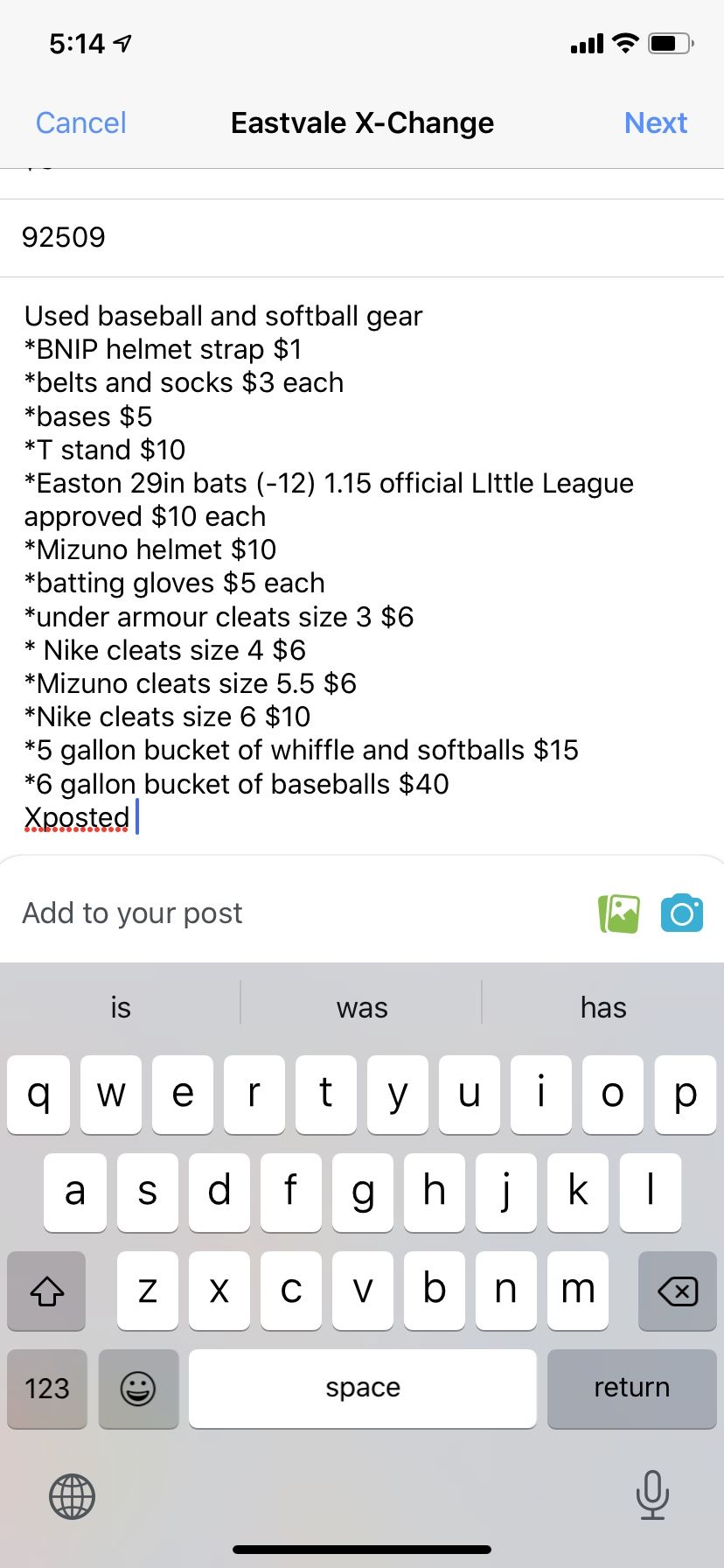 Baseball assortment YOUTH
