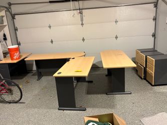 Office tables and drawers