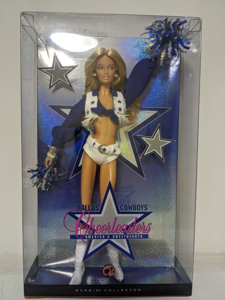 Dallas Cowboys Blonde Cheerleader 2007 Barbie Collector Edition