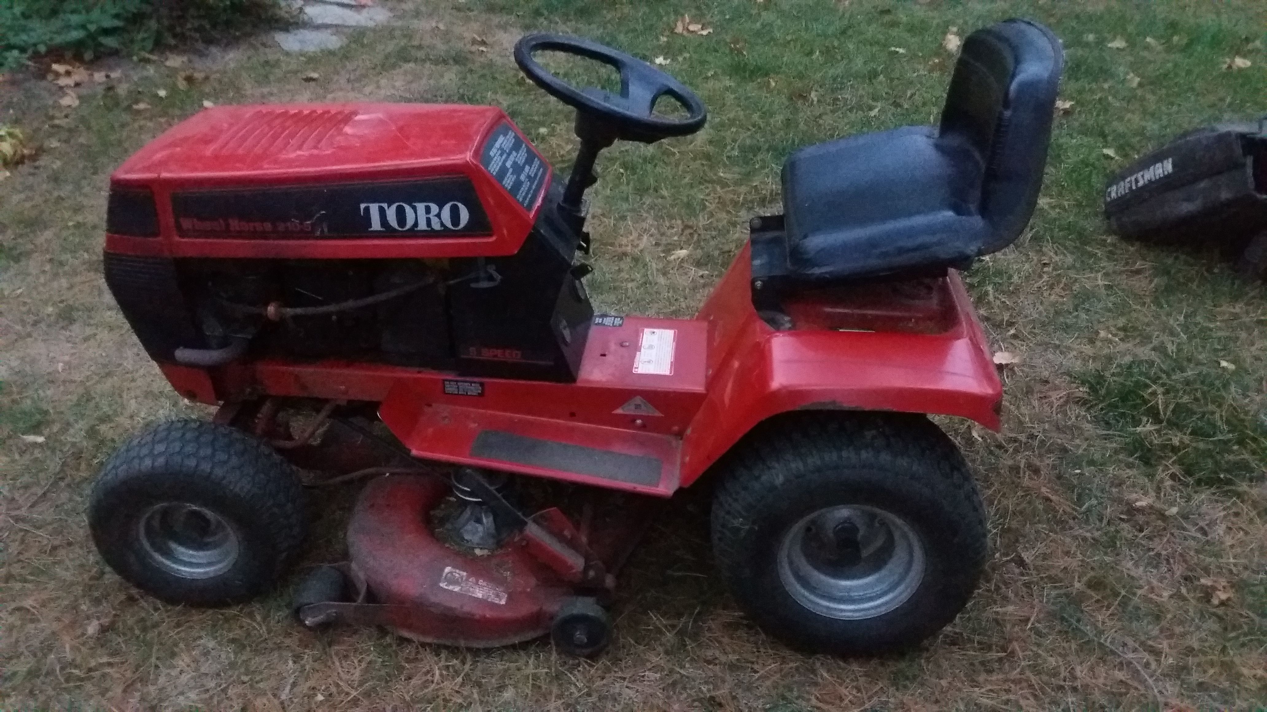 Riding mower Tractor Toro Wheelhorse 210 - 5