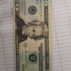 $20 Bill Star Note