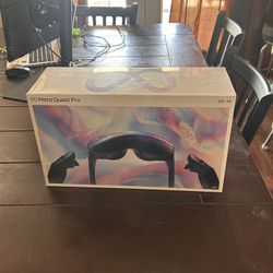 Mint Condition Meta Quest Pro