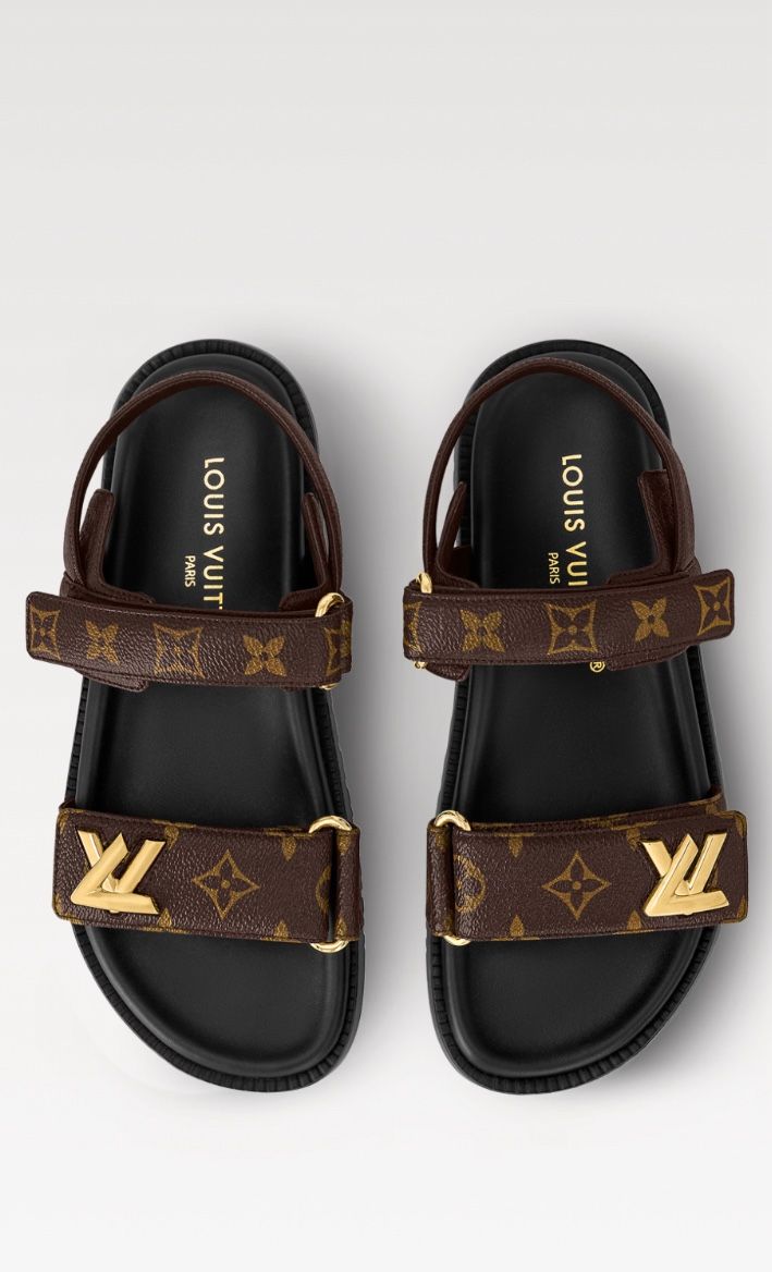 LV Sunset Flat Comfort Sandal