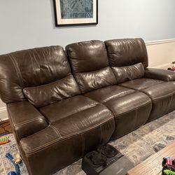 Leather Couch - Free