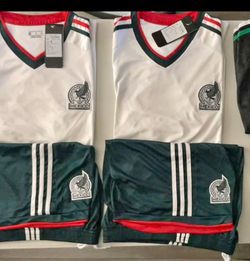 Mexico kids white set