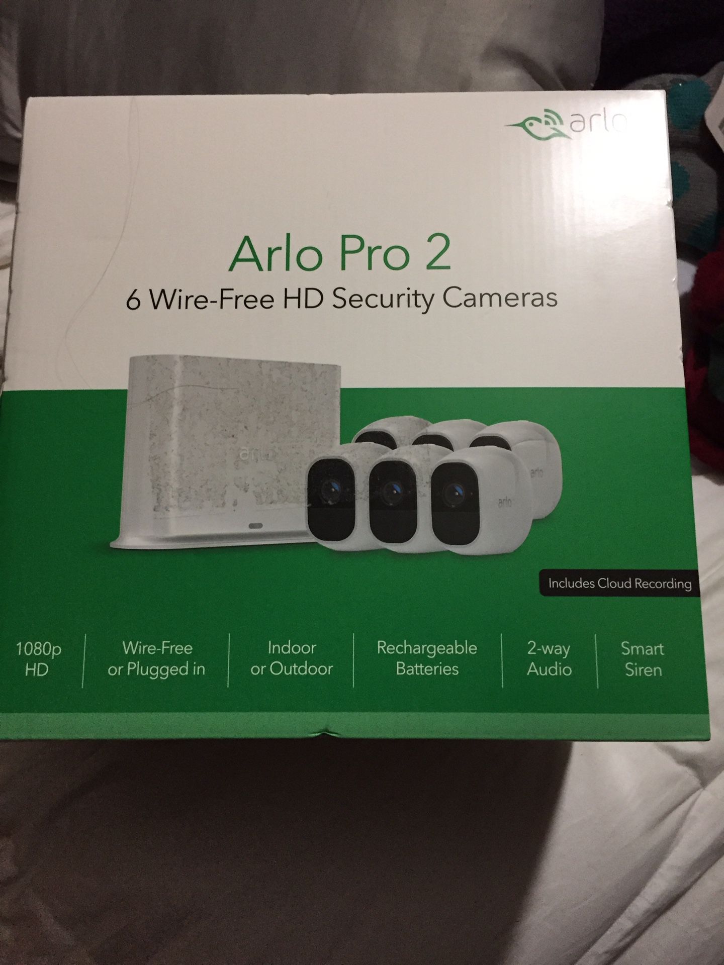 Arlo pro 2. 6 camera security system
