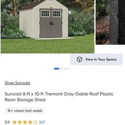 Beand New Suncast Shed