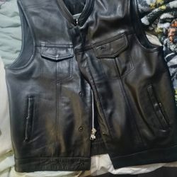 Leather Vest