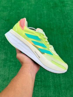 ADIDAS ADIZERO BOSTON 10 “LIME / MINT RUSH” (Size 11, Women’s / Size 9.5, Men’s)