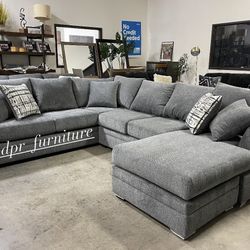 U Shape Sectional $1200 !!  Available In Two colors 