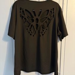 Butterfly Cutout Top