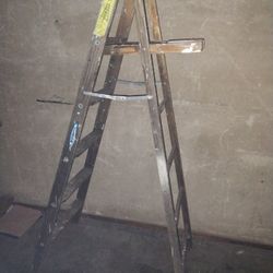 Vintage Wooden Ladder For Sale