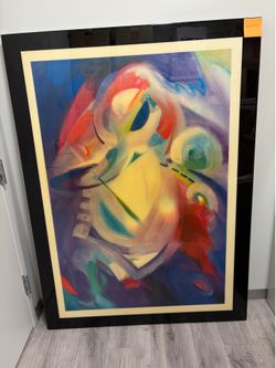 Large Contemporary Abstract Wall Art – 44” x 60”