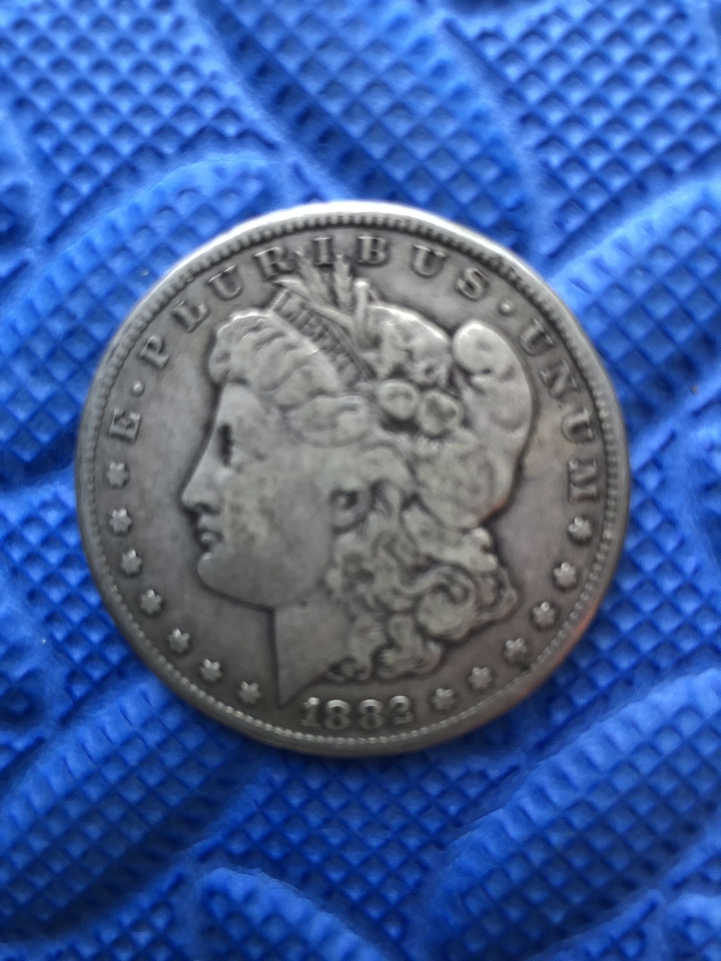 1882-S Morgan Silver Dollar