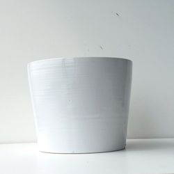 Glazed Ceramic Plant Pot/ Plant Planter/ Flower Pot white Patio Garden 