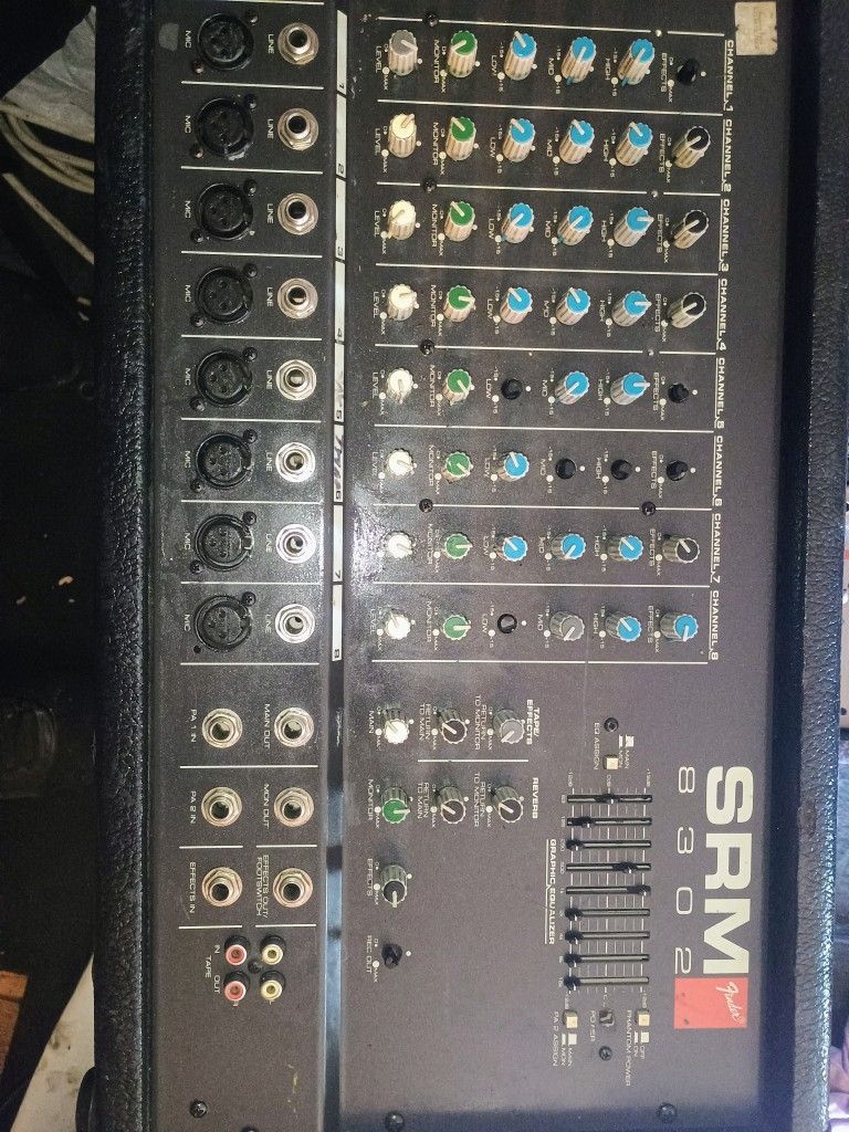 Fender SRM 6302 Sound Mixer