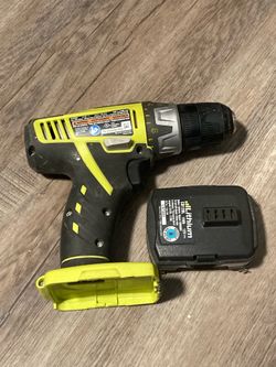 Ryobi Drill with 12v Lithium Battery