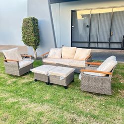 Outdoor 6pc Patio Furniture Set