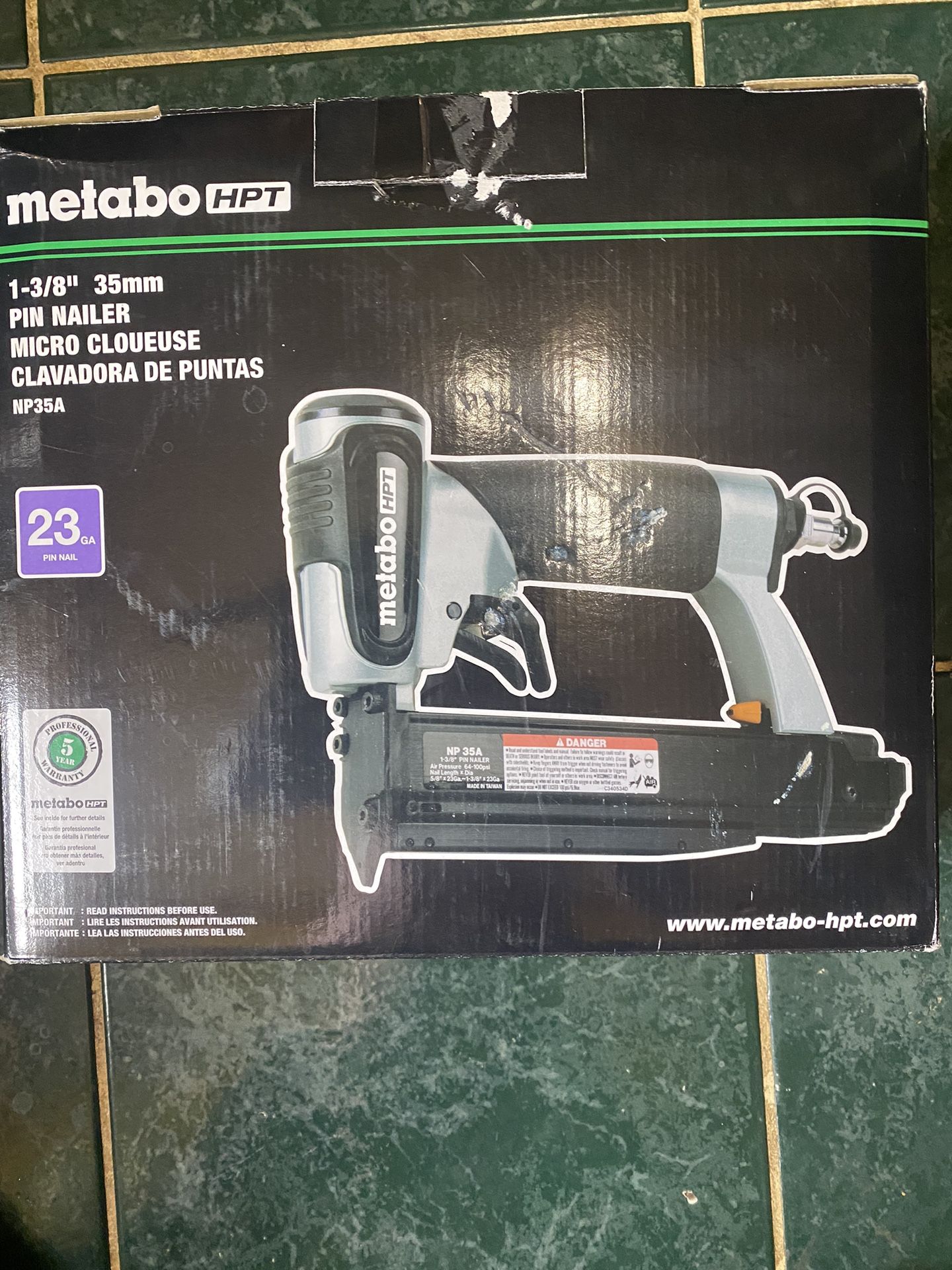 Metabo Pin Nailer