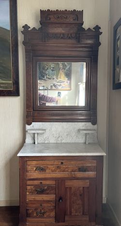 Antique Marble Top Washstand