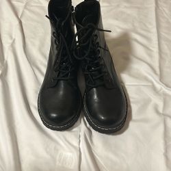 Torrid Stevie lace-up Combat boots