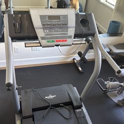 Treadmill and Bench