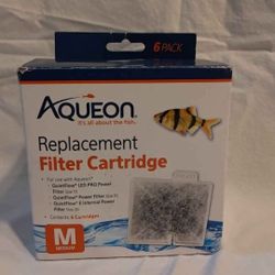 Aquarium Filter Cartridges, 6-pack 
