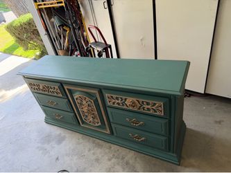 Vintage solid  wood dresser