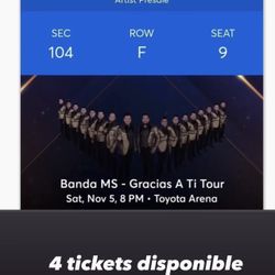 Banda MS Tickets 