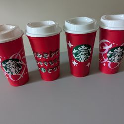 Starbucks Reusable Red Cups