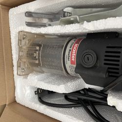 Drill Master 1/4” Trim Router And Heat Gun