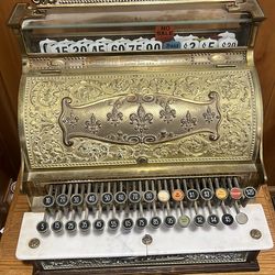 Antique National Cash Register