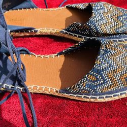 Women New Ankle Strap Espadrilles 