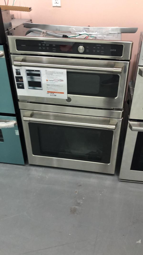 New GE CAFE 30" Builtin Microwave Combination Wall Oven