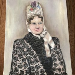 Portrait Painting On Canvas