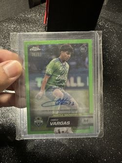 Obed Vargas Rookie Auto 