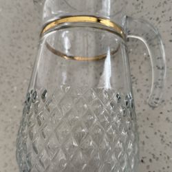 Glass Pitcher And Glasses Set