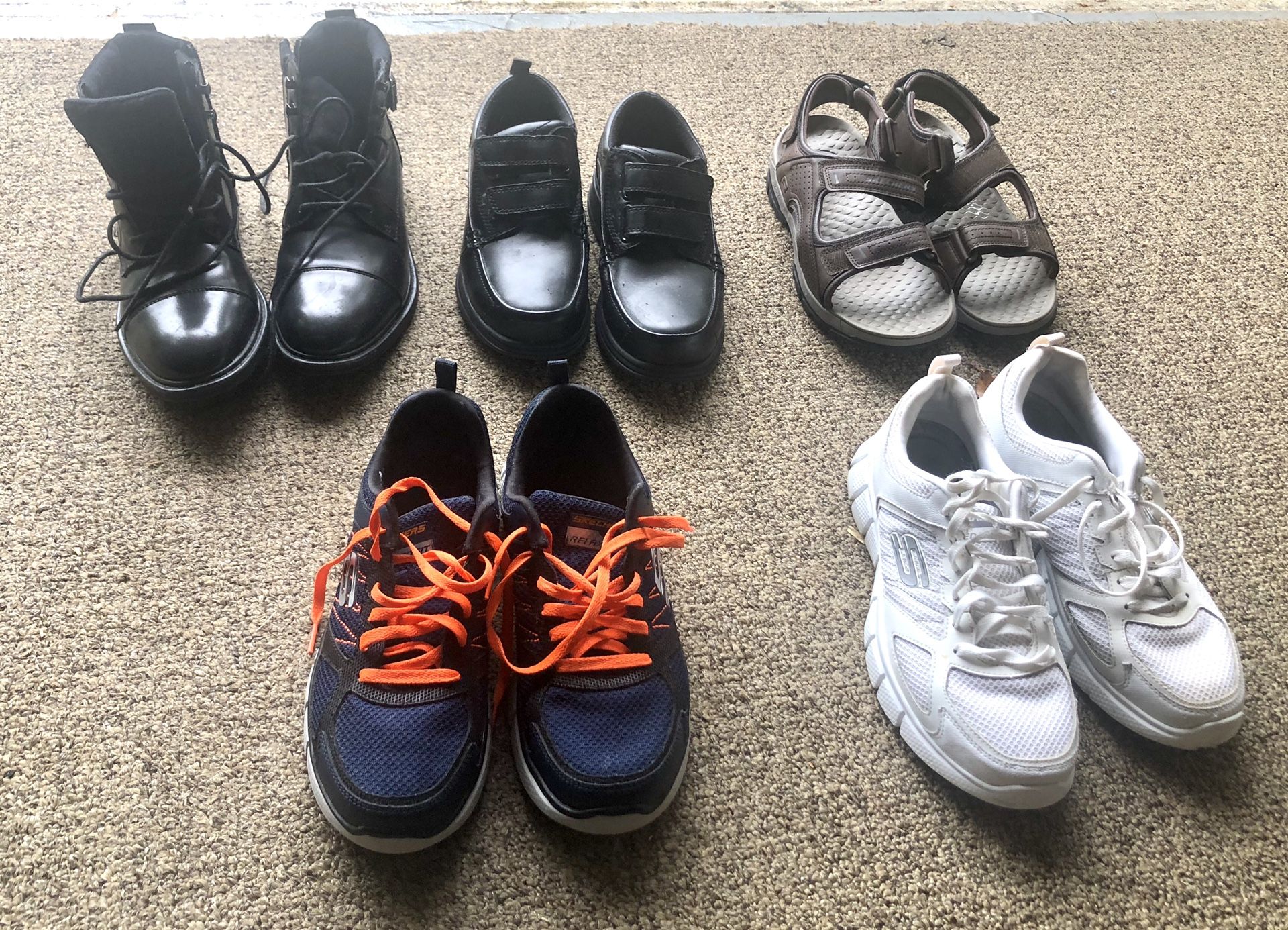 5 Pairs of Men’s Shoes Size7-8