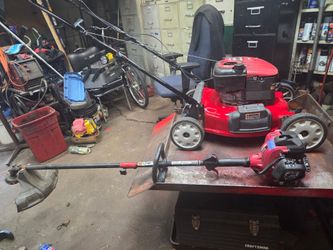 Straight shaft troy built weed eater