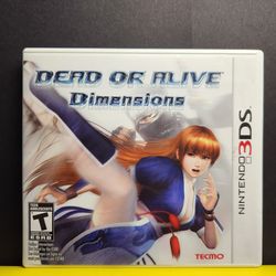 NINTENDO 3DS DEAD OR ALIVE DIMENSIONS