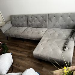 Grey sectional For Sale 