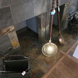 Antique Copper Bed Warmer 