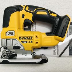 New Dewalt 20V MAX XR Cordless Brushless Jigsaw (Tool Only). $160