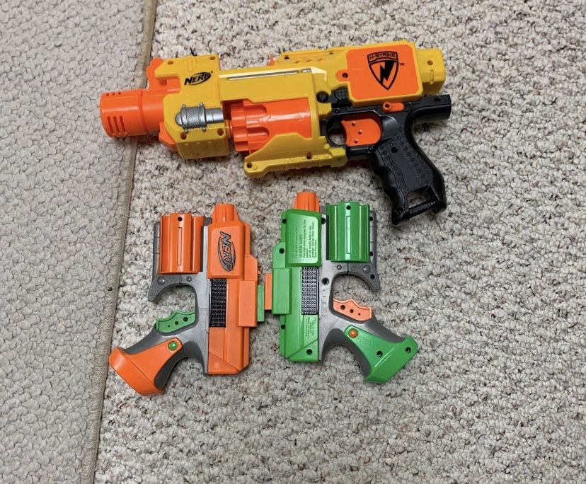 Battery operated nerf gun