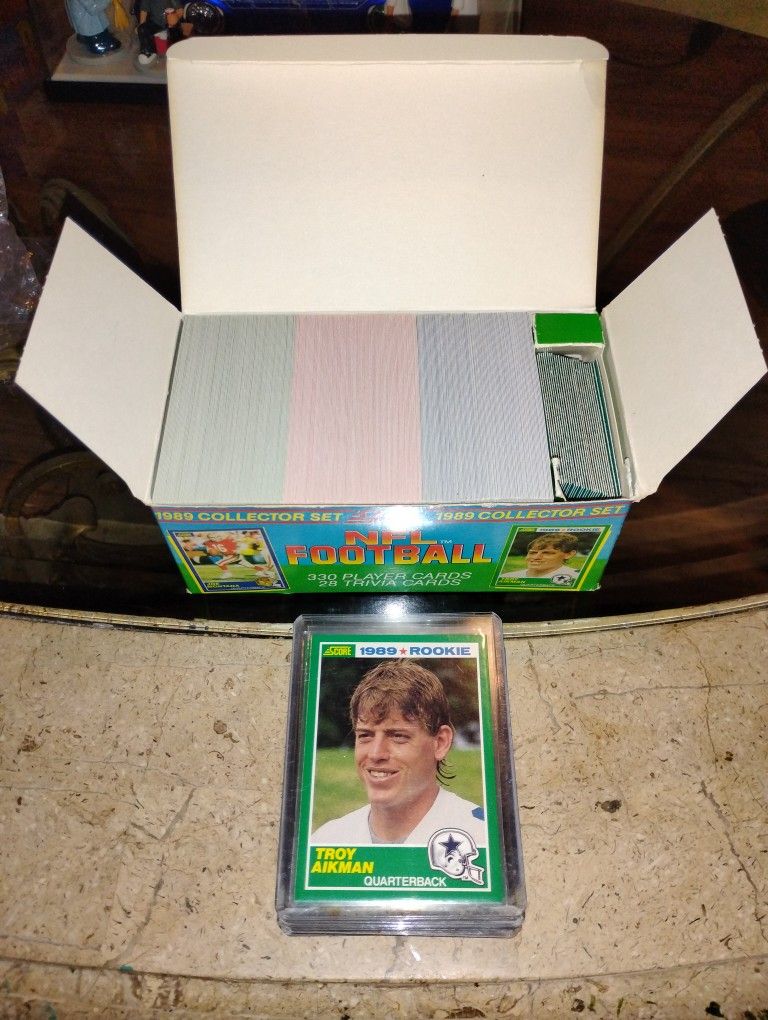 Sports Cards Box 1989 Score Football (No Barry)