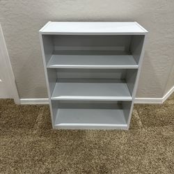 White Book Shelves 