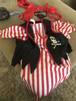 Kids Pirate Halloween Costume