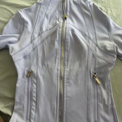 light purple lululemon cropped define jacket 