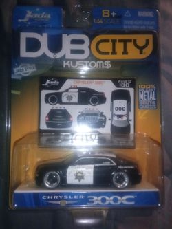 Jada Dub City Kustoms Chrysler 300C Police Die-Cast